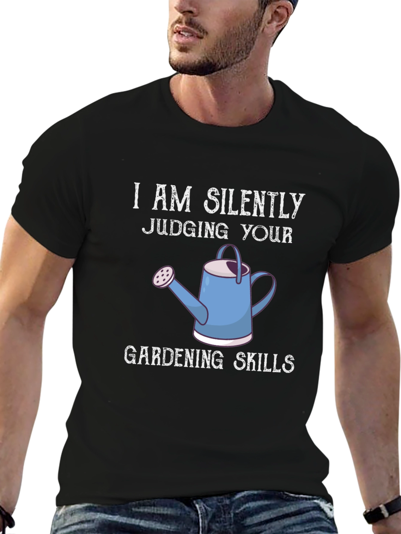 Silently Judging Gardening Skills T-Shirt