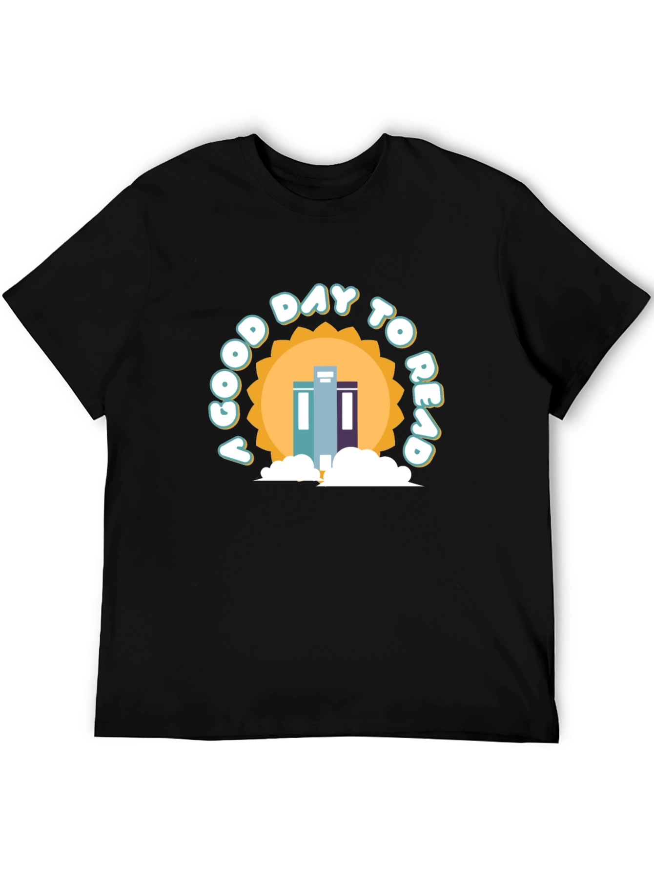 A Good Day to Read Black T-Shirt
