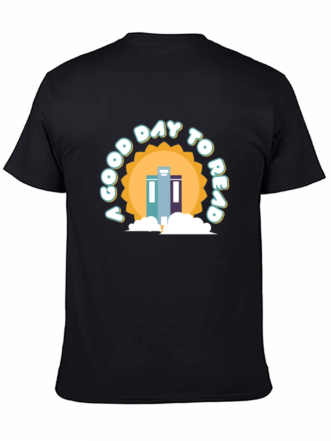 A Good Day to Read Black T-Shirt