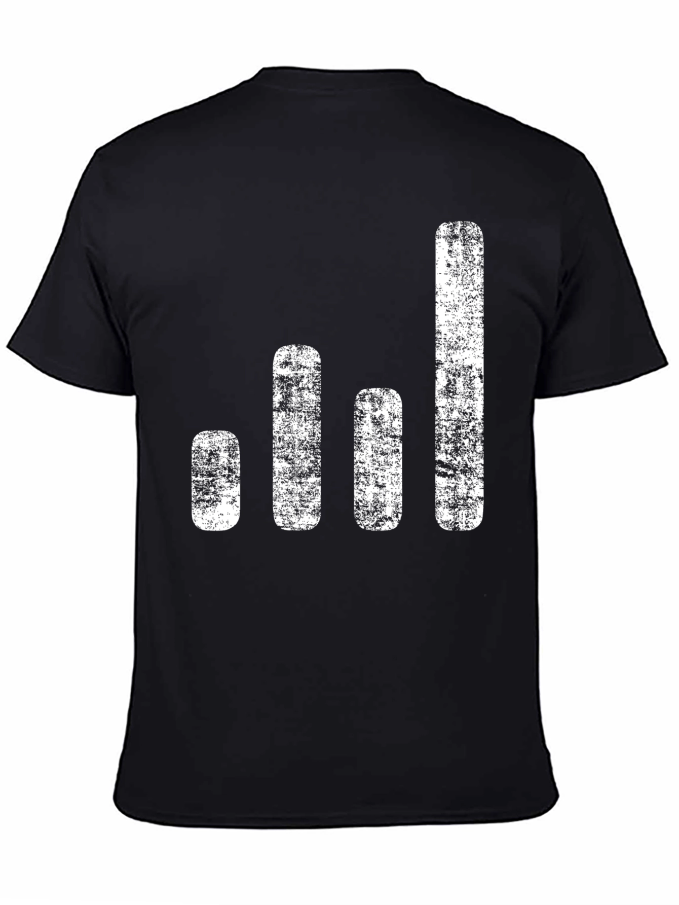 Signal Strength Graphic Tee - Mens Black T-Shirt
