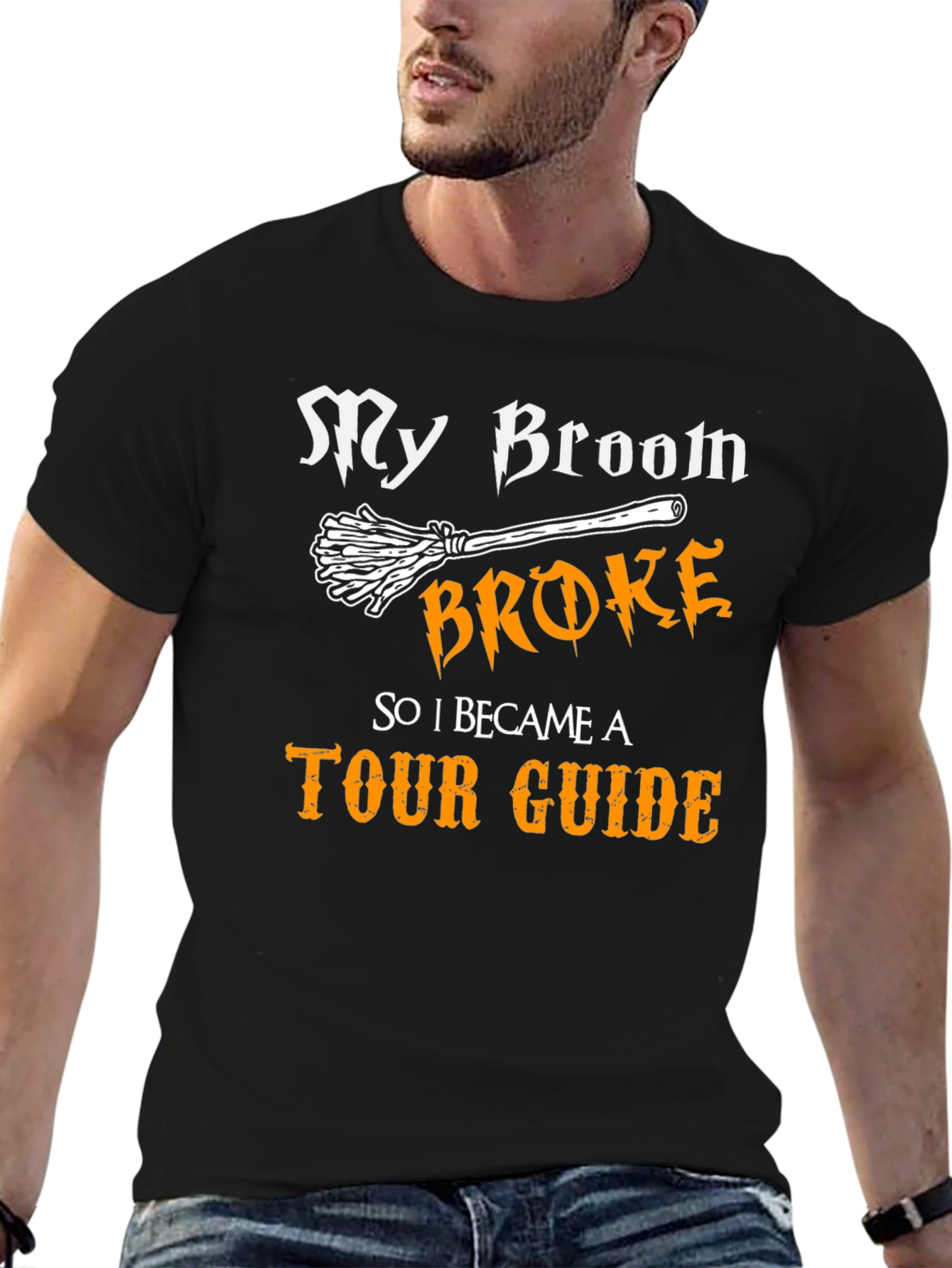 Funny Halloween Tour Guide T-Shirt