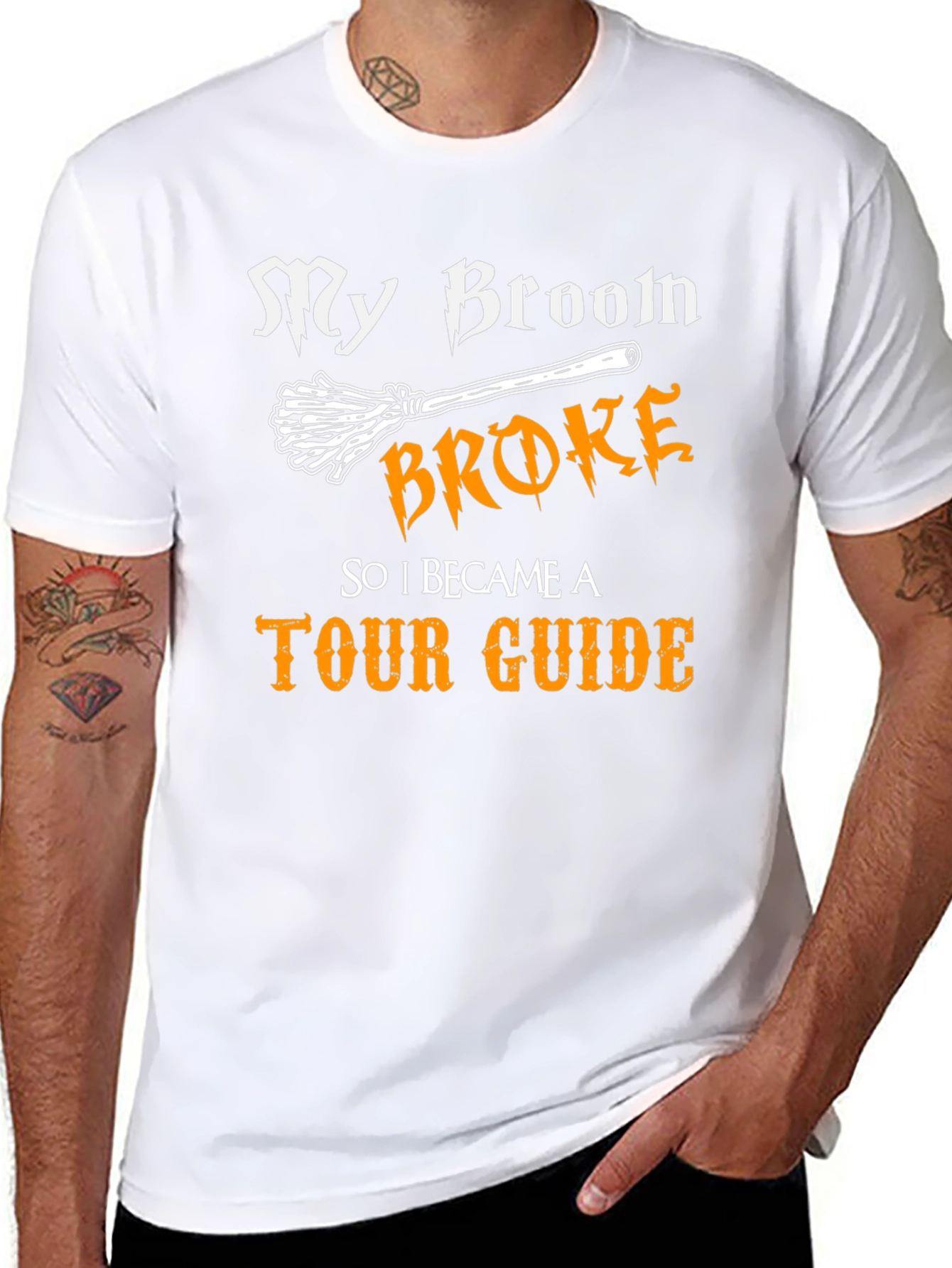 Funny Halloween Tour Guide T-Shirt