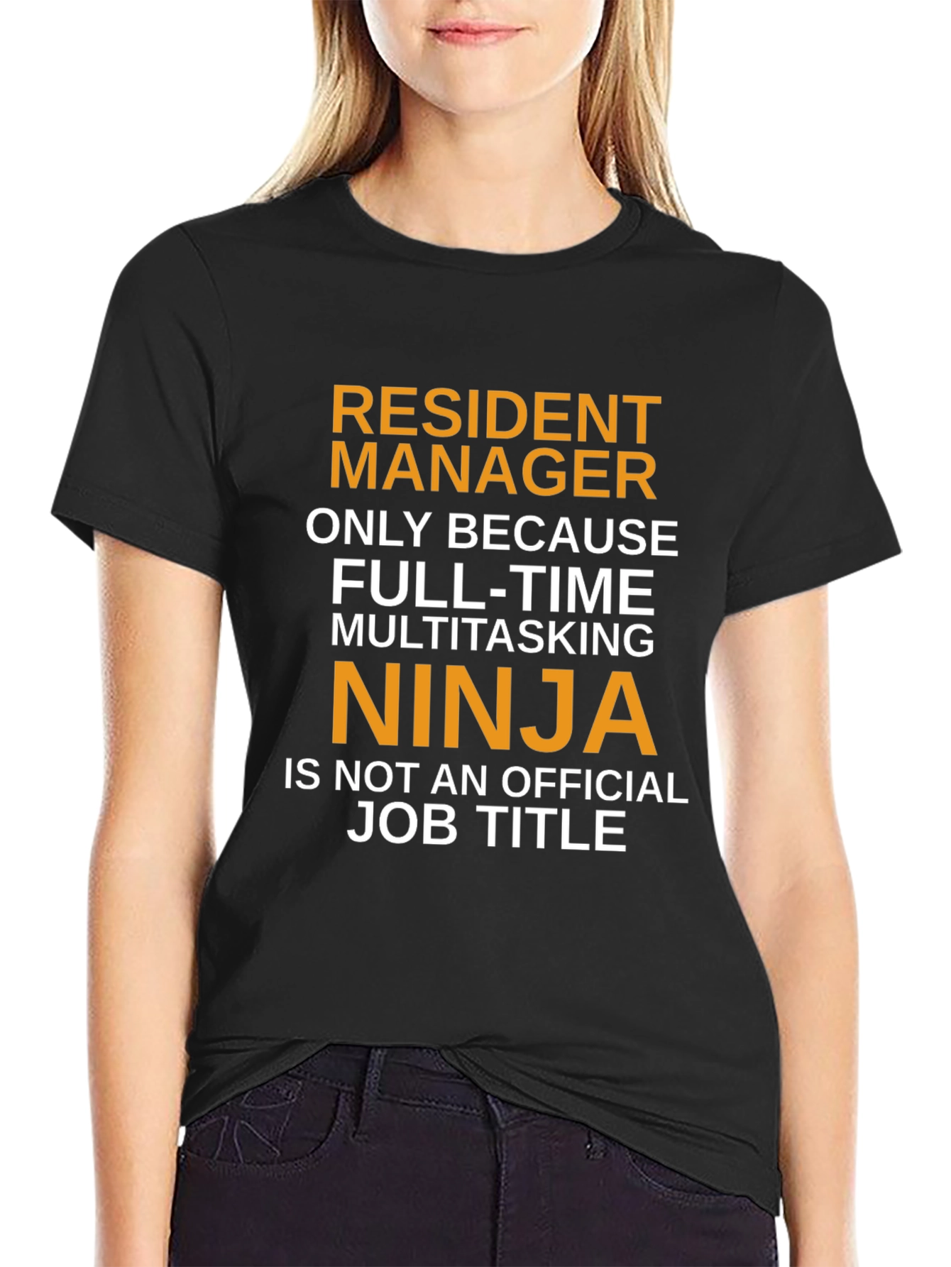 Resident Manager Multitasking Ninja T-Shirt