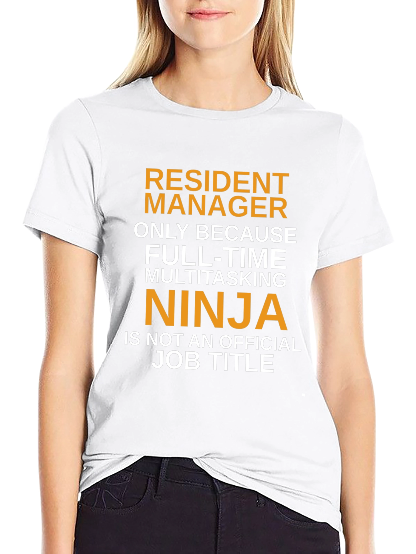 Resident Manager Multitasking Ninja T-Shirt