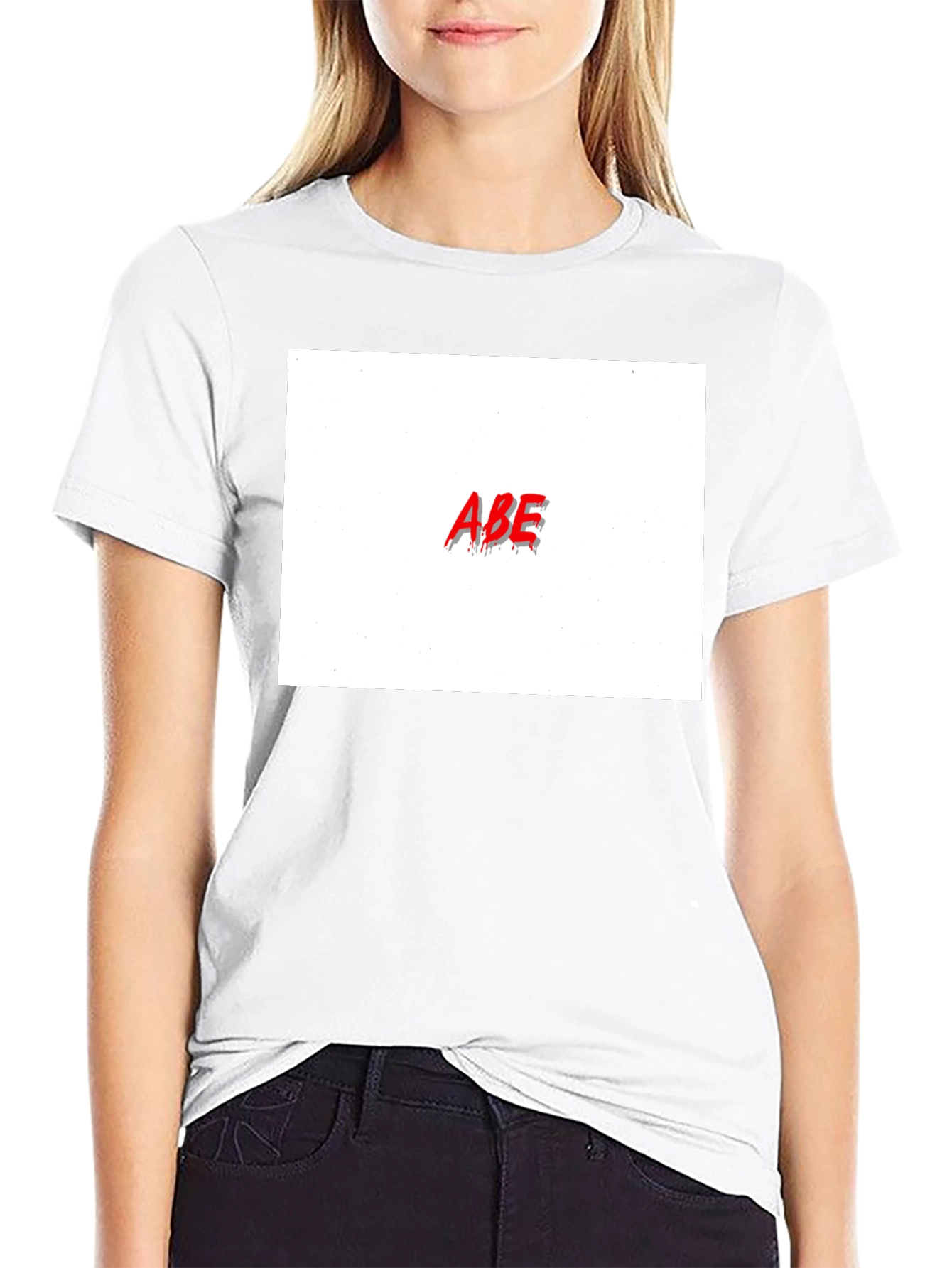 ABE Graphic Tee - Classic Black Cotton T-Shirt