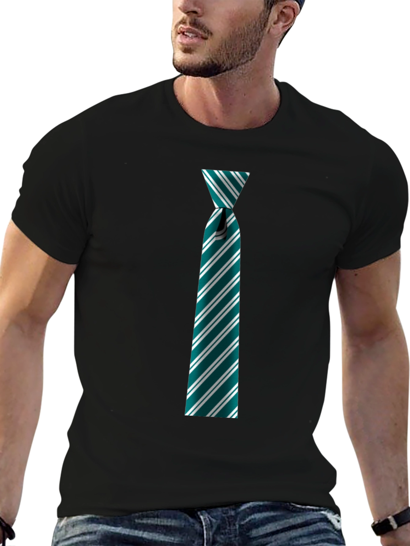 Slytherin Tie Graphic Tee - Wizarding World Fashion