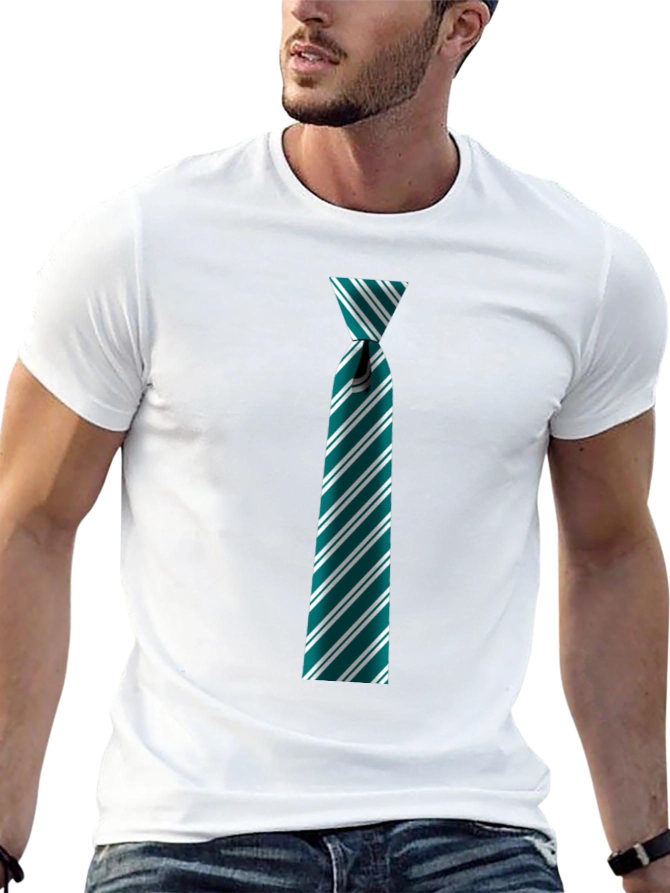 Slytherin Tie Graphic Tee - Wizarding World Fashion