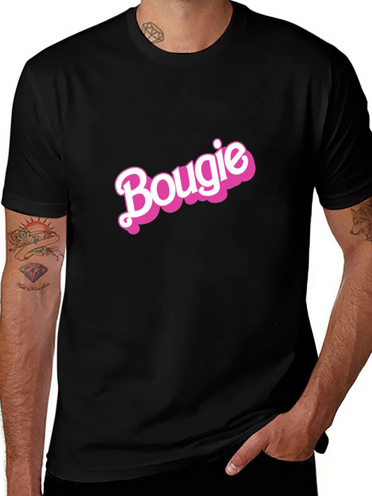 Bougie Graphic Tee - Stylish Black T-Shirt