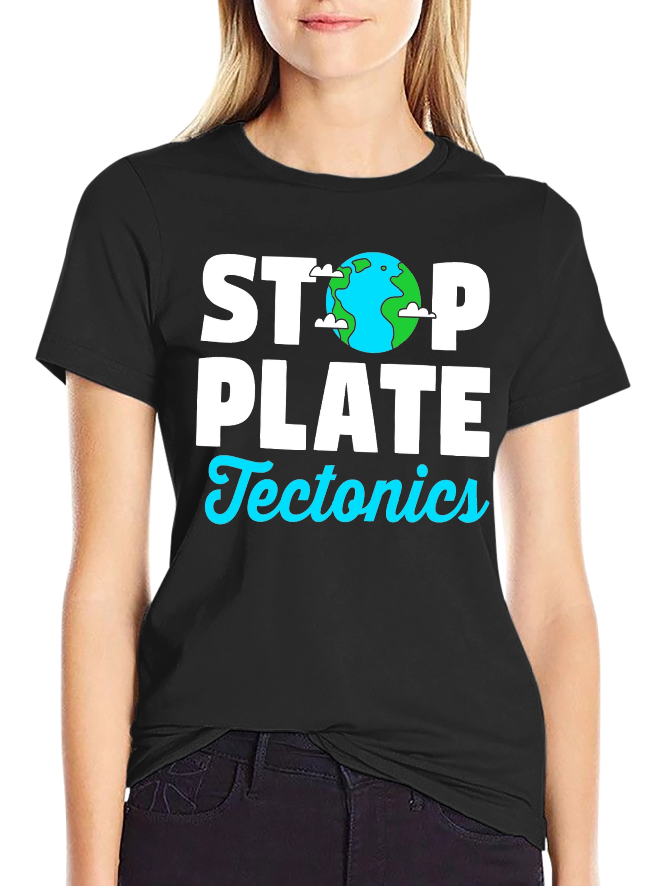 Stop Plate Tectonics Graphic T-Shirt
