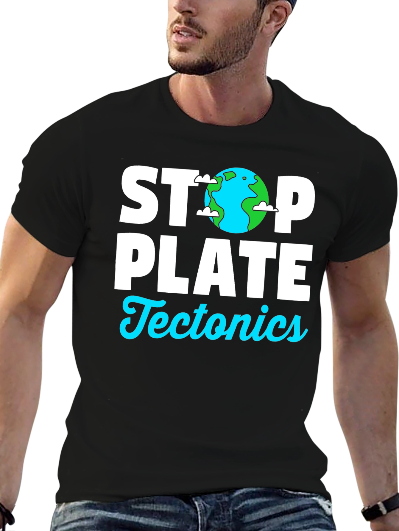 Stop Plate Tectonics Graphic T-Shirt