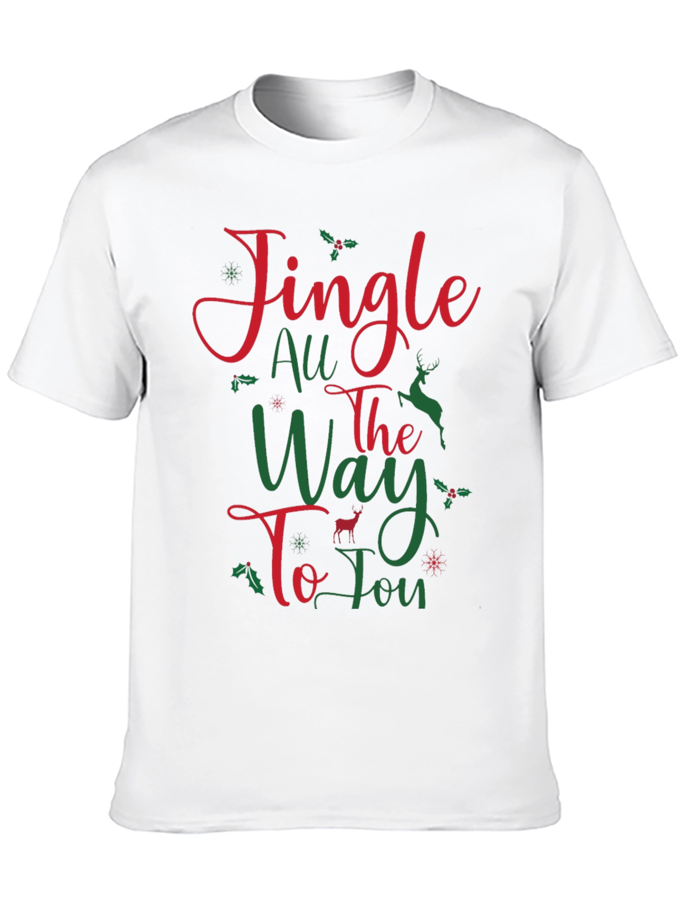 Jingle All The Way to Joy Christmas T-Shirt