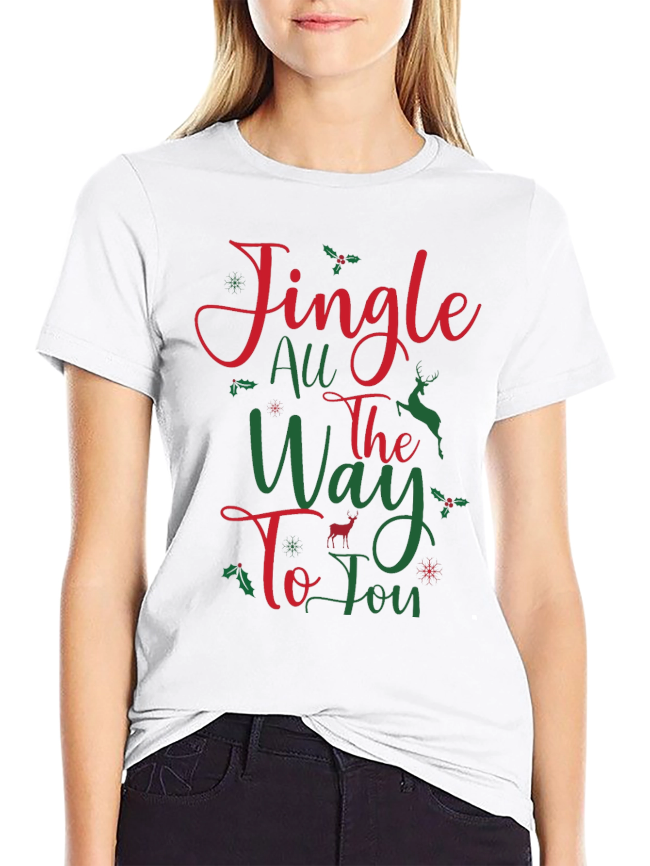 Jingle All The Way to Joy Christmas T-Shirt