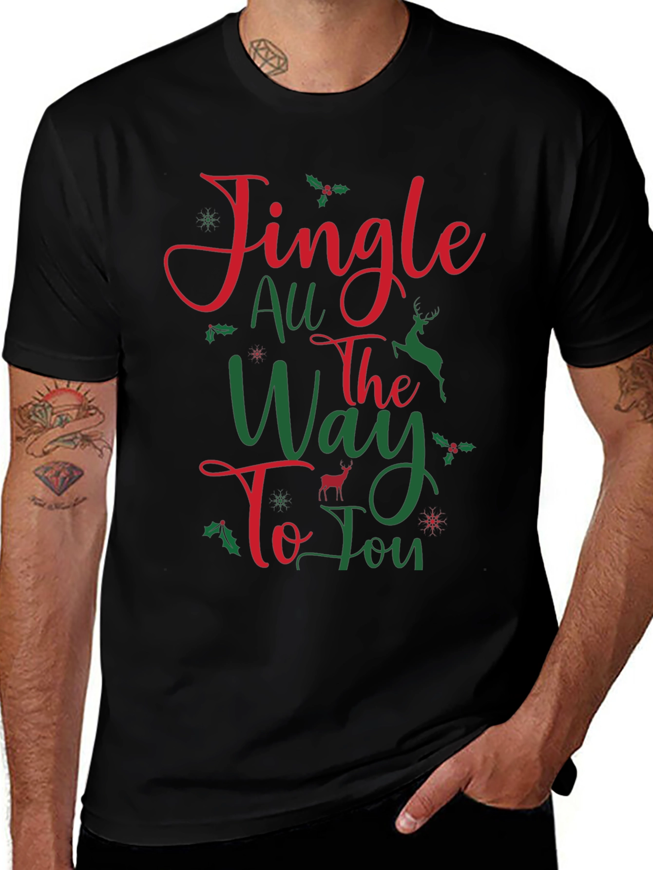Jingle All The Way to Joy Christmas T-Shirt