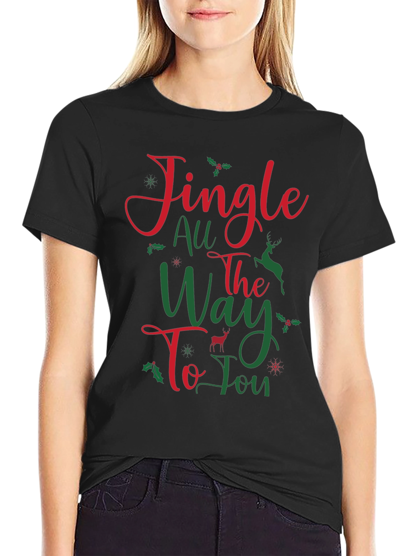 Jingle All The Way to Joy Christmas T-Shirt