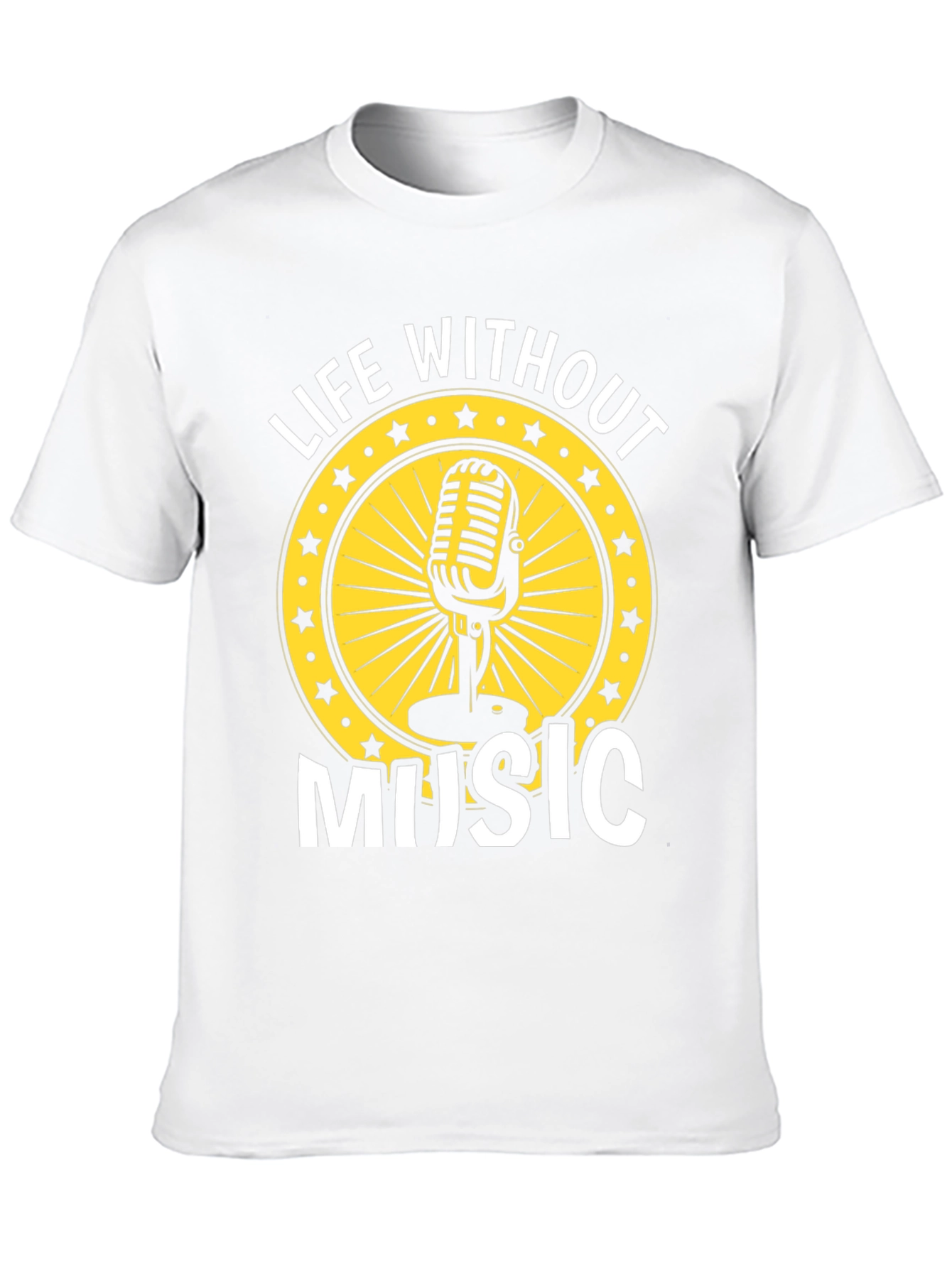 Life Without Music Graphic Tee