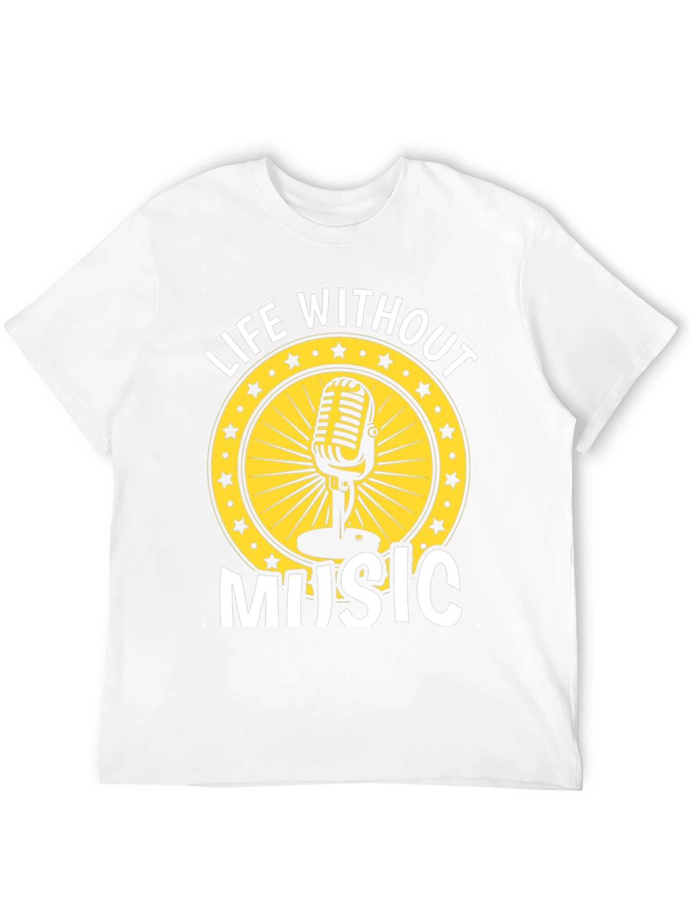 Life Without Music Graphic Tee