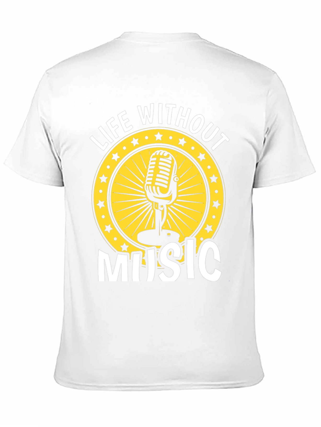 Life Without Music Graphic Tee