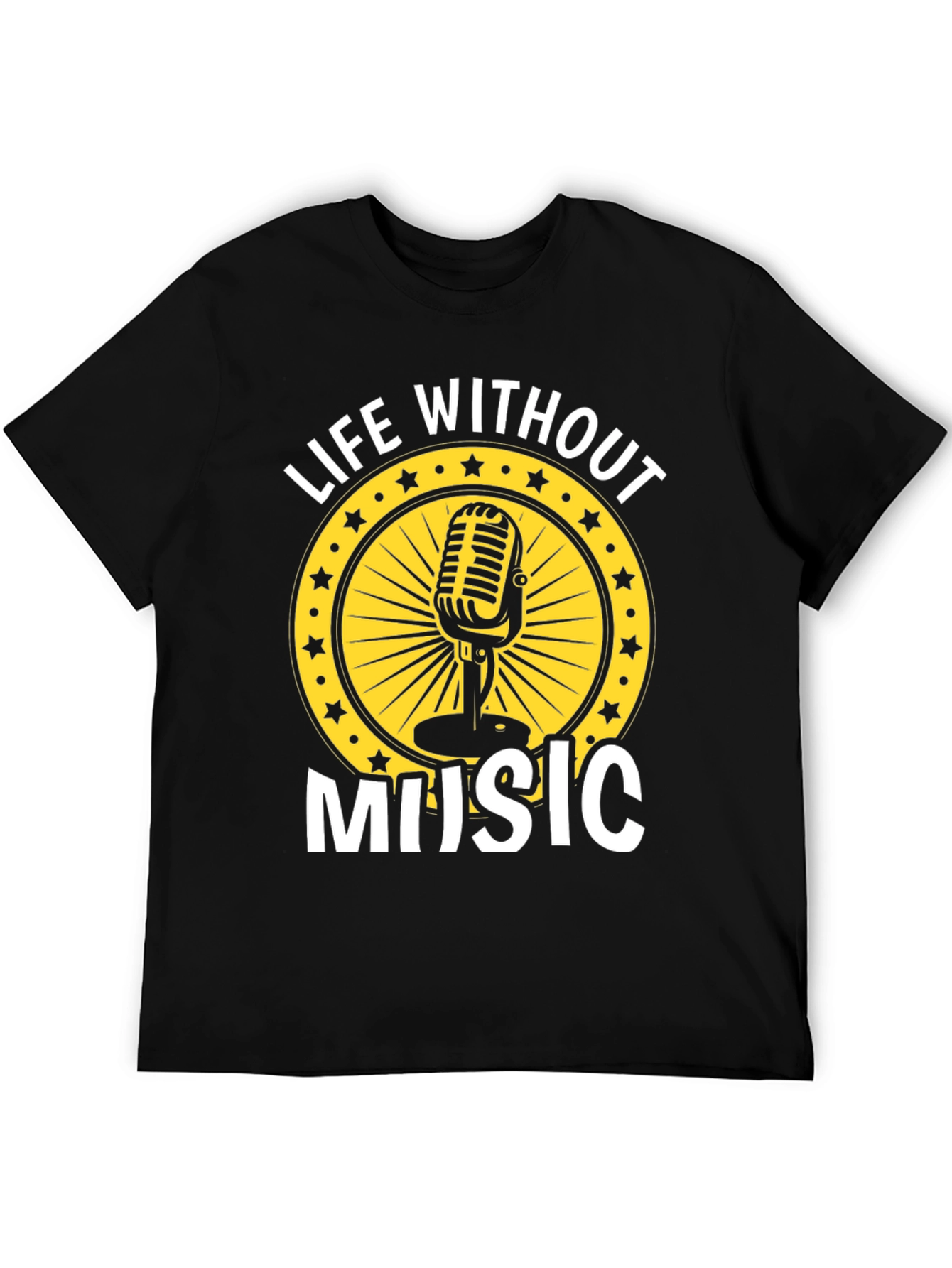 Life Without Music Graphic Tee