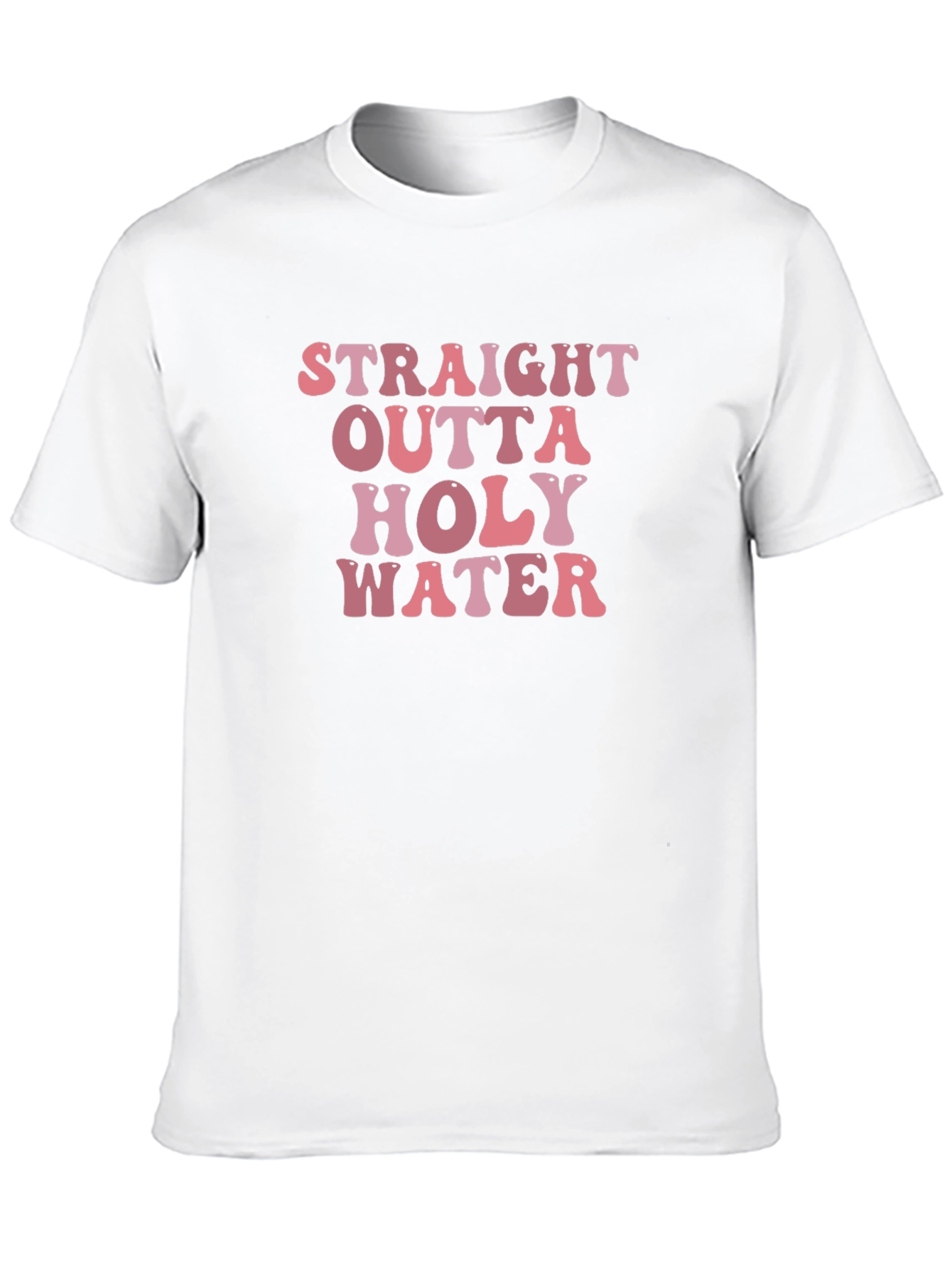 Straight Outta Holy Water Graphic T-Shirt