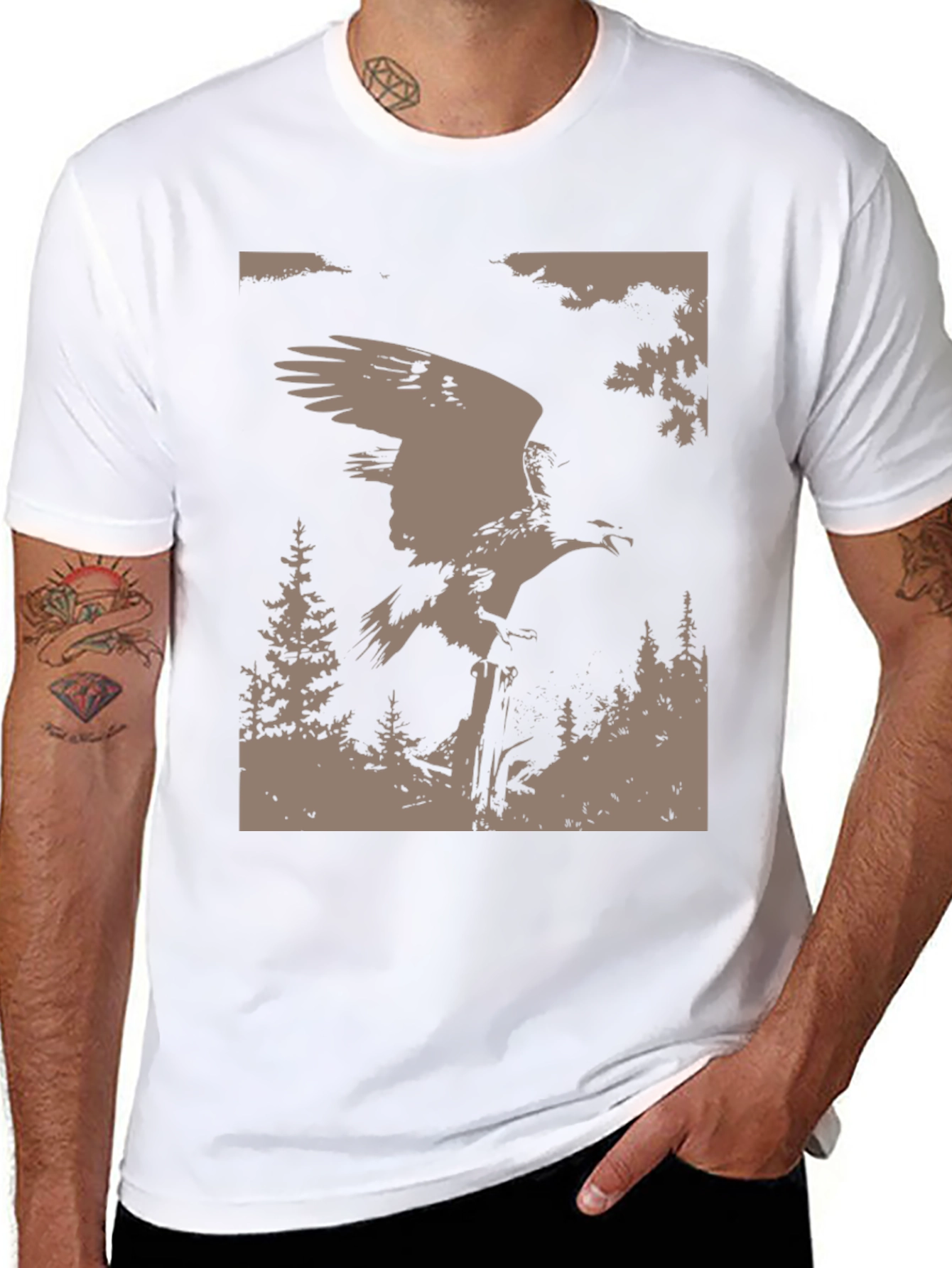 Eagle Forest Graphic Tee