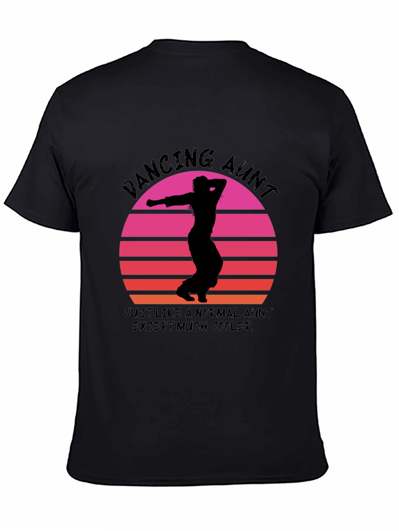 Dancing Aunt T-Shirt: Cool Aunt Vibes