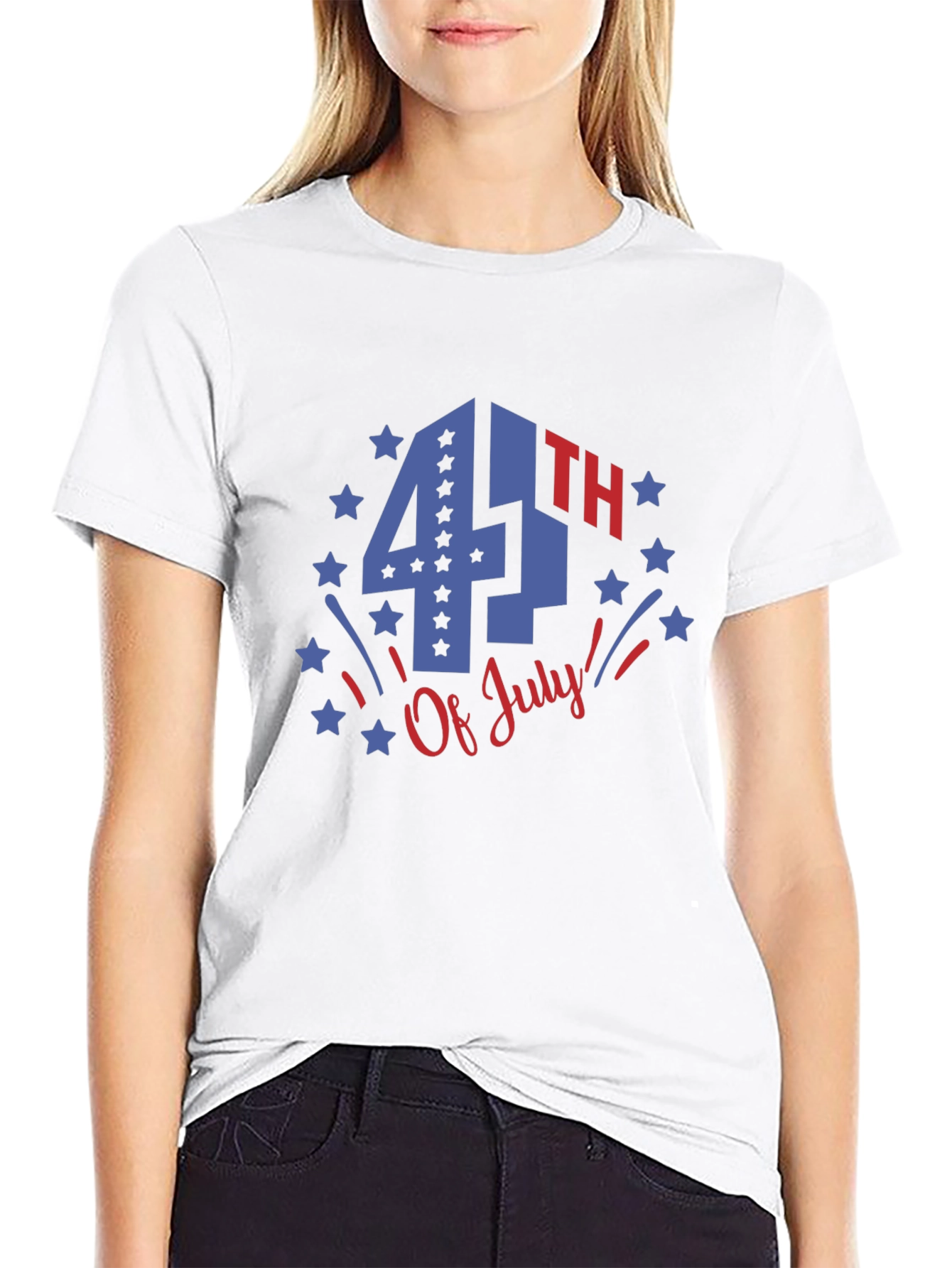 Patriotic 4th of July Graphic Tee