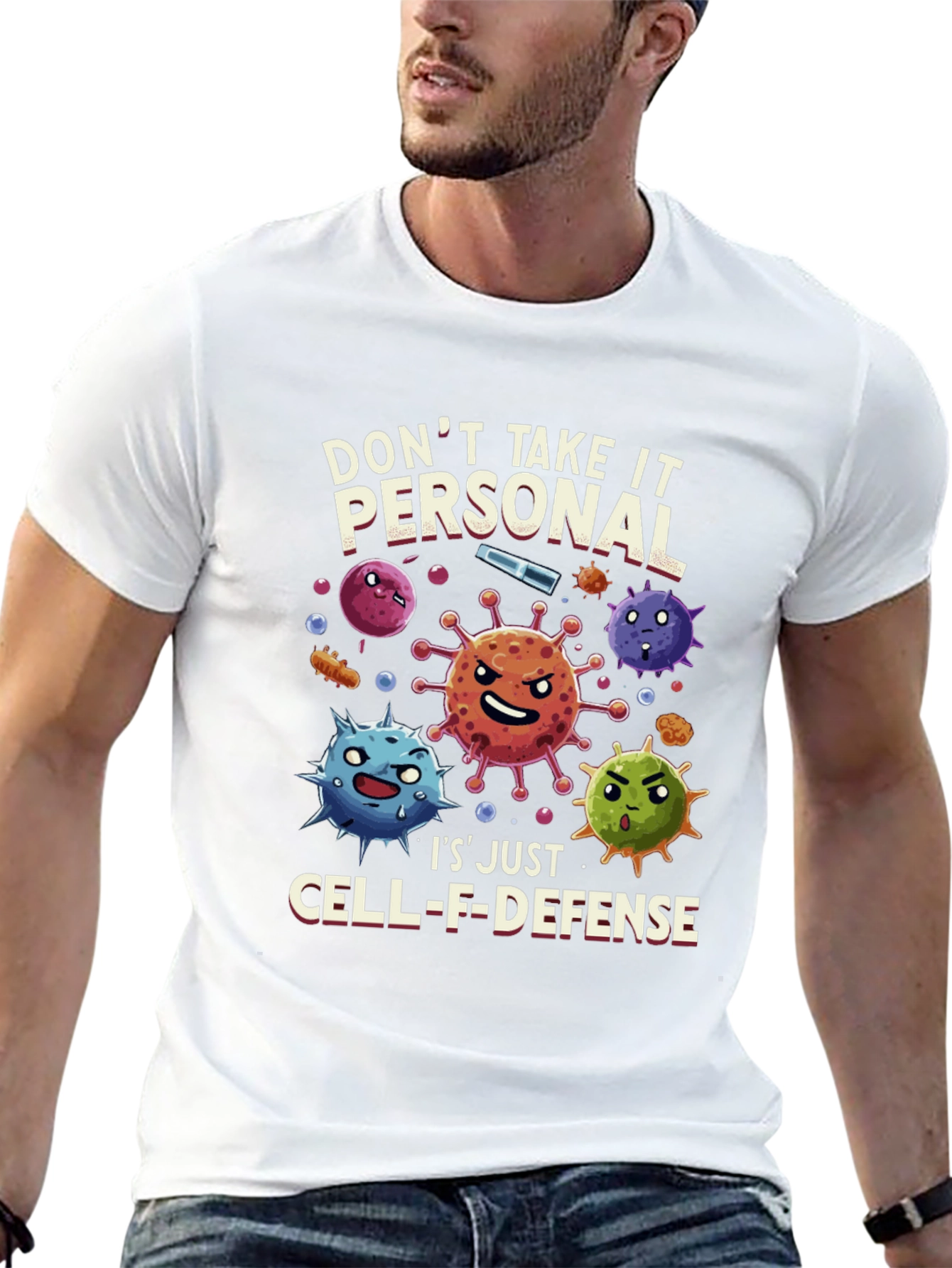 Dont Take It Personal T-Shirt Cell-F-Defense Graphic Tee