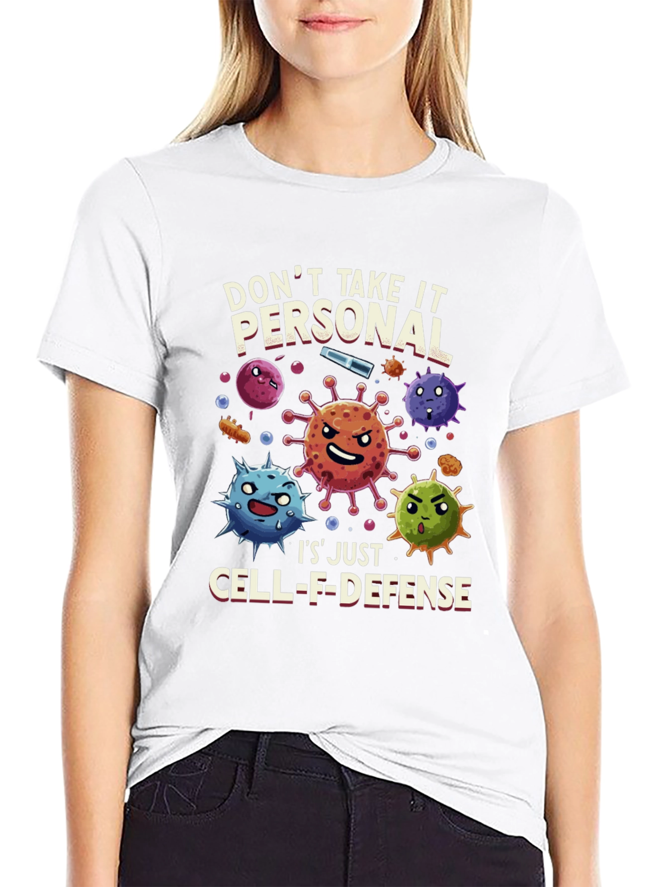 Dont Take It Personal T-Shirt Cell-F-Defense Graphic Tee