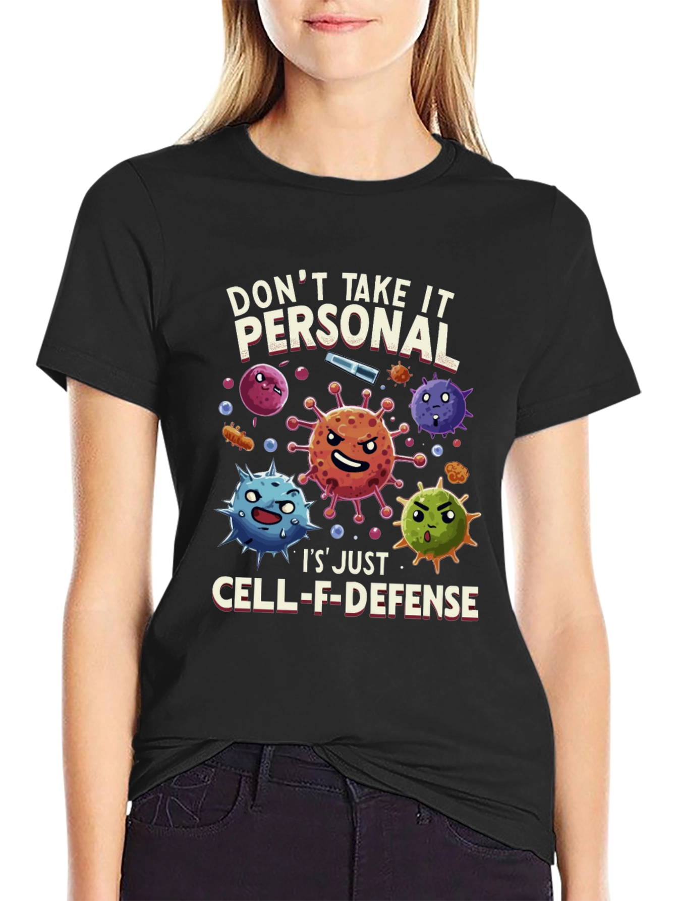 Dont Take It Personal T-Shirt Cell-F-Defense Graphic Tee