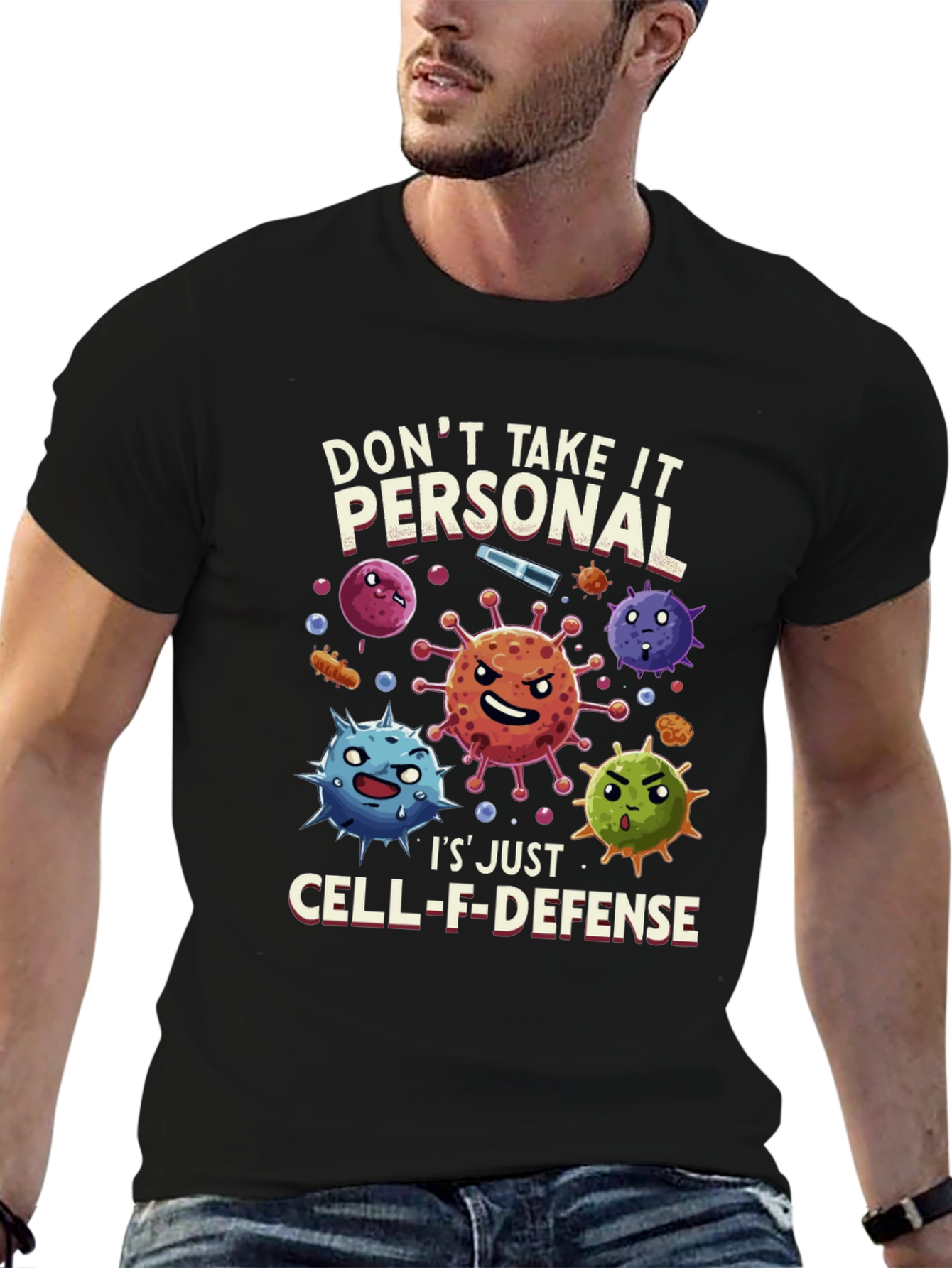 Dont Take It Personal T-Shirt Cell-F-Defense Graphic Tee