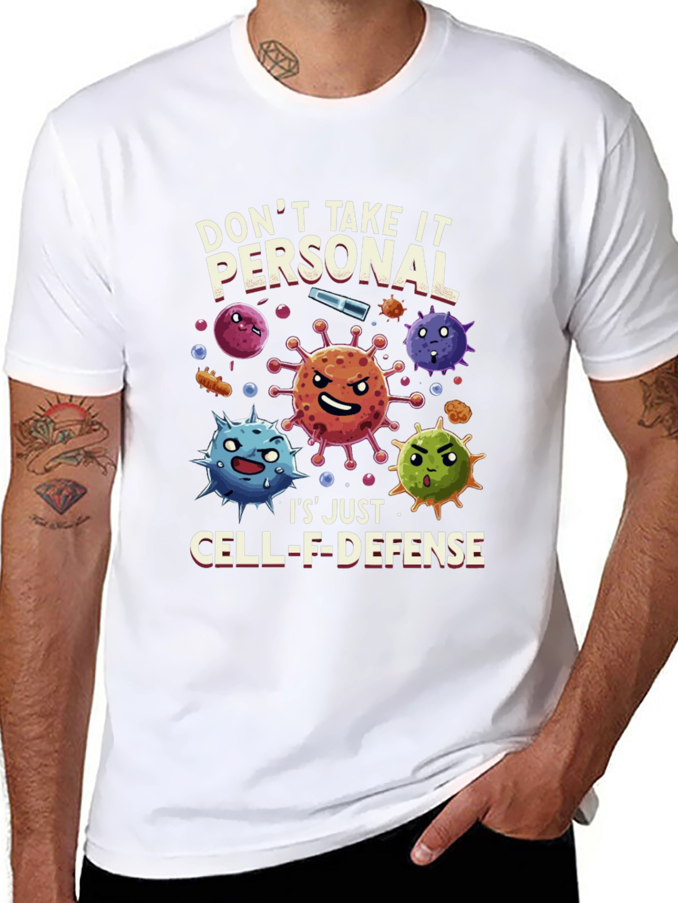 Dont Take It Personal T-Shirt Cell-F-Defense Graphic Tee