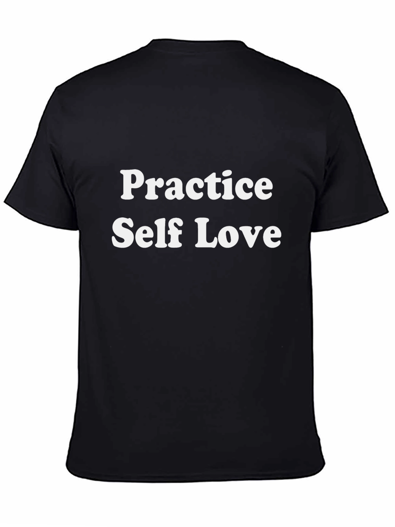 Practice Self Love Black T-Shirt