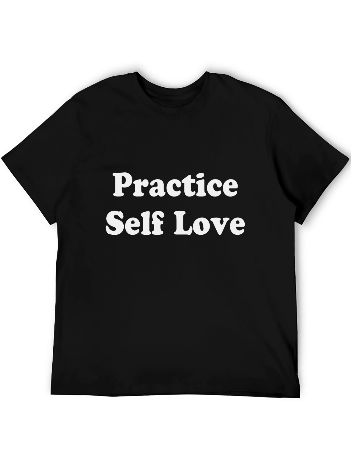 Practice Self Love Black T-Shirt