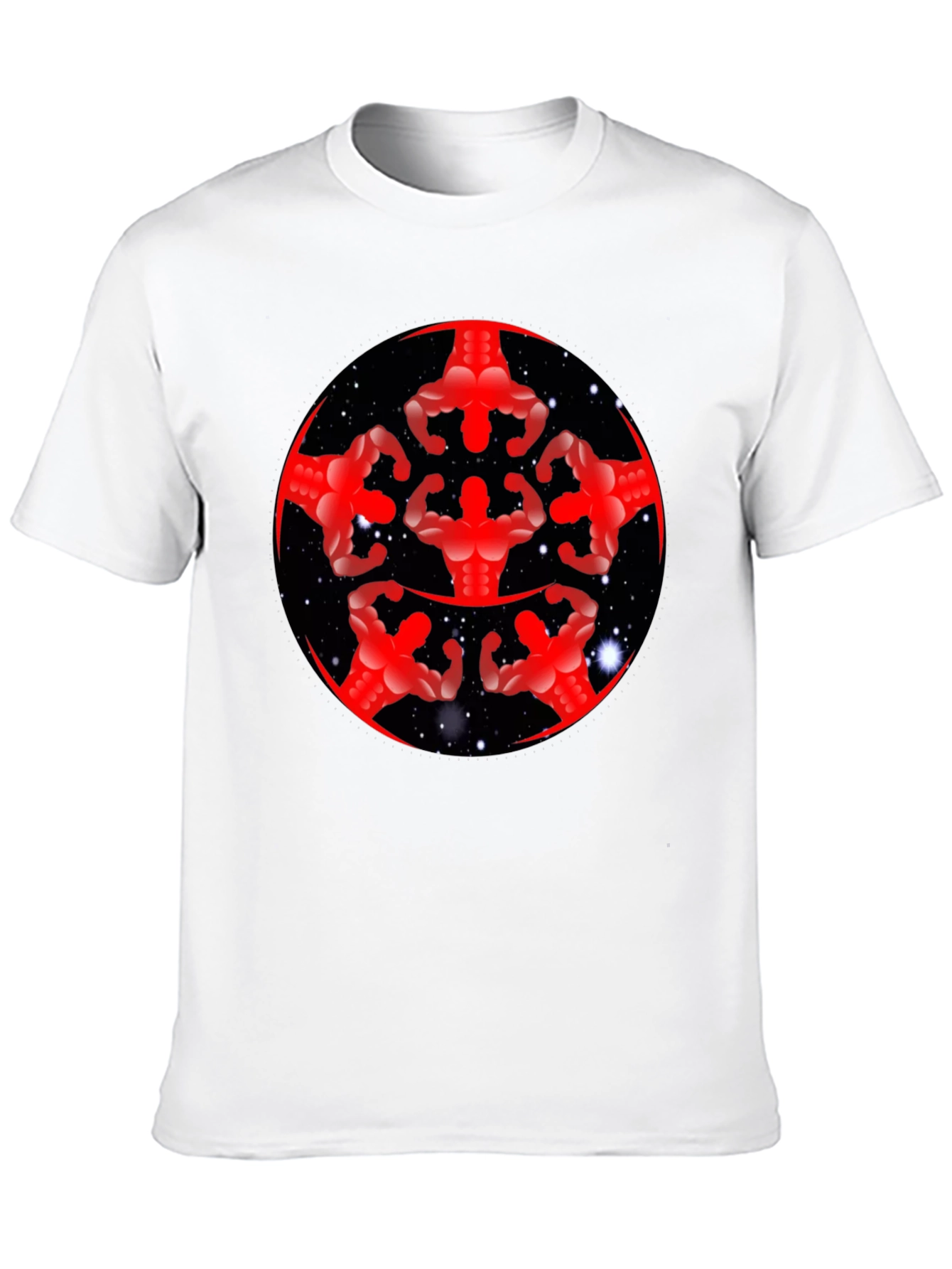 Muscle Mandala Black T-Shirt