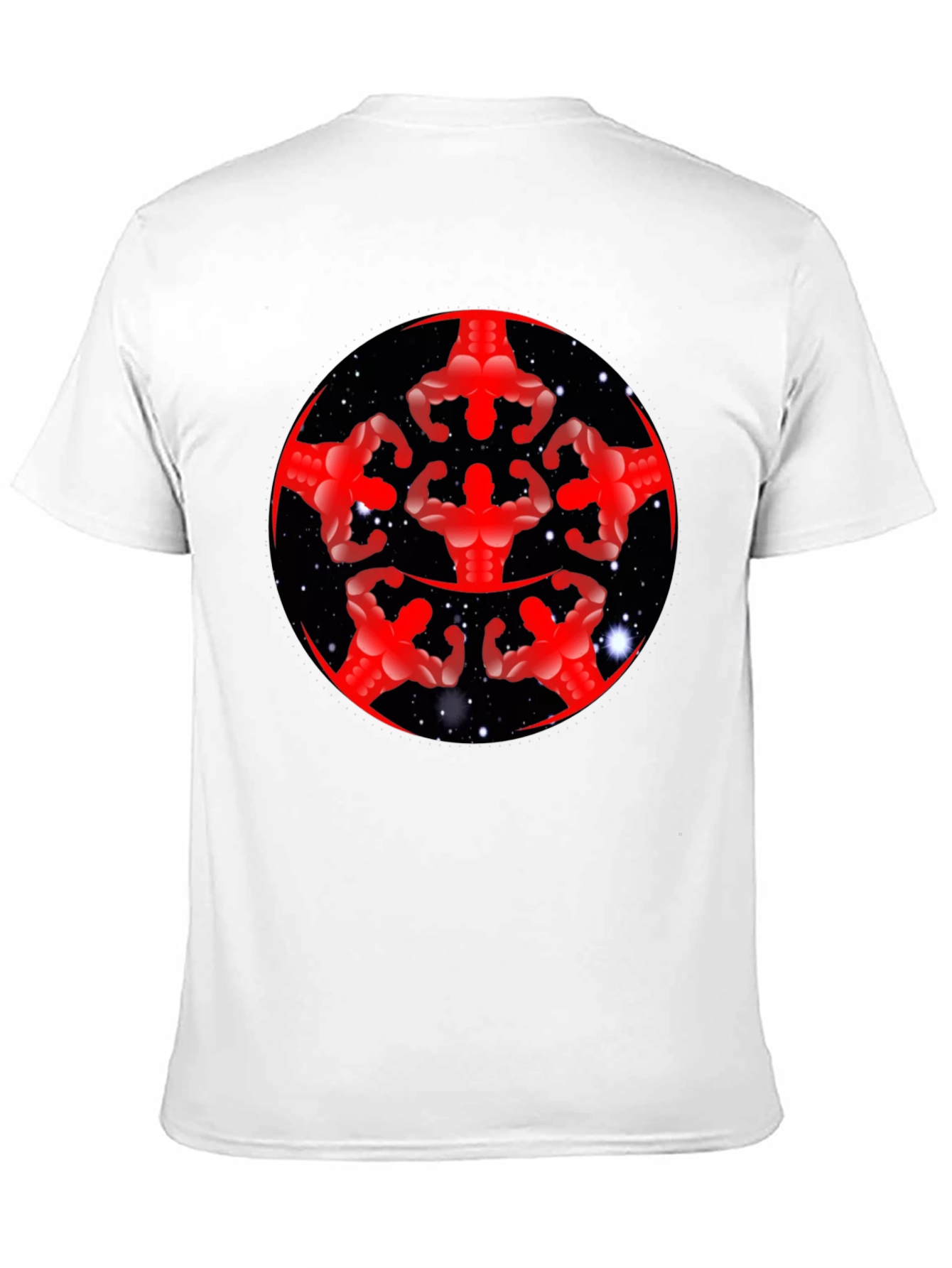 Muscle Mandala Black T-Shirt