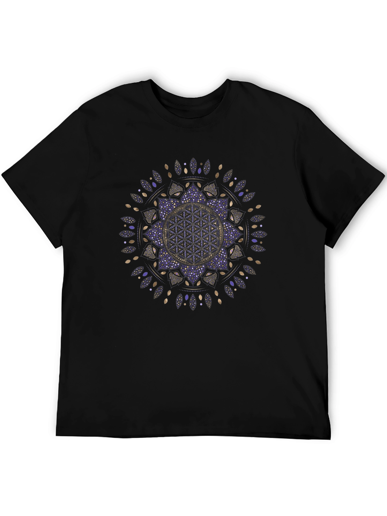 Cosmic Flower of Life Graphic Tee