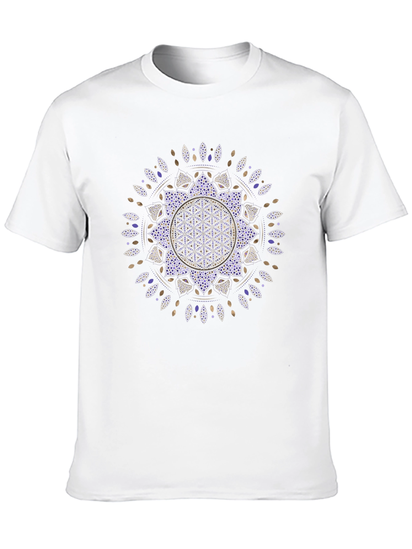 Cosmic Flower of Life Graphic Tee