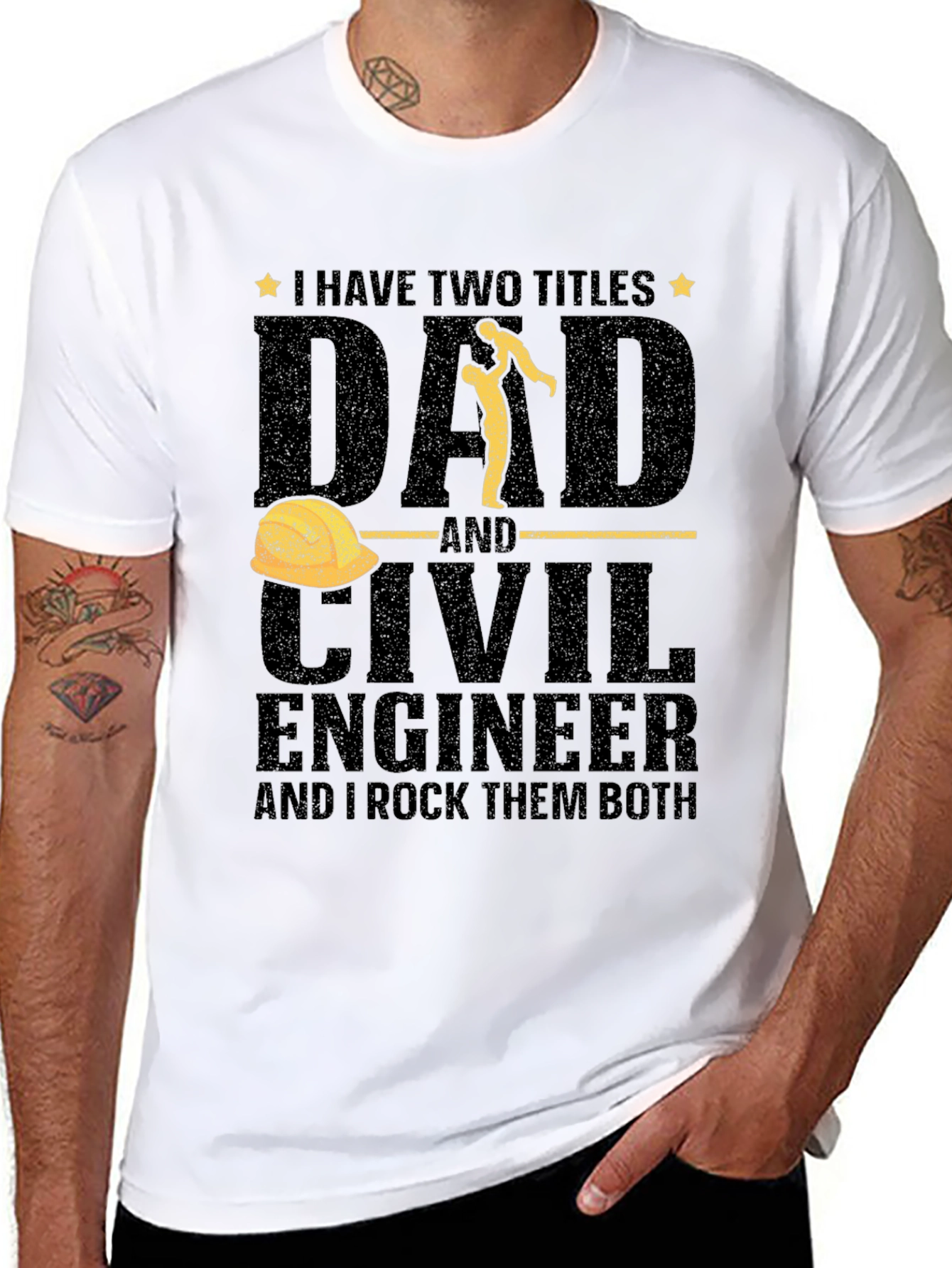 Dad Civil Engineer T-Shirt