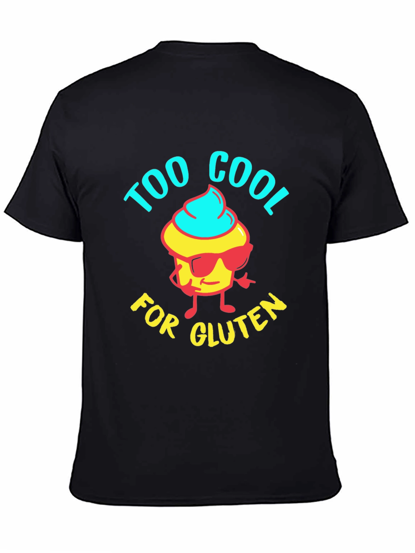Cool Gluten-Free Cupcake T-Shirt
