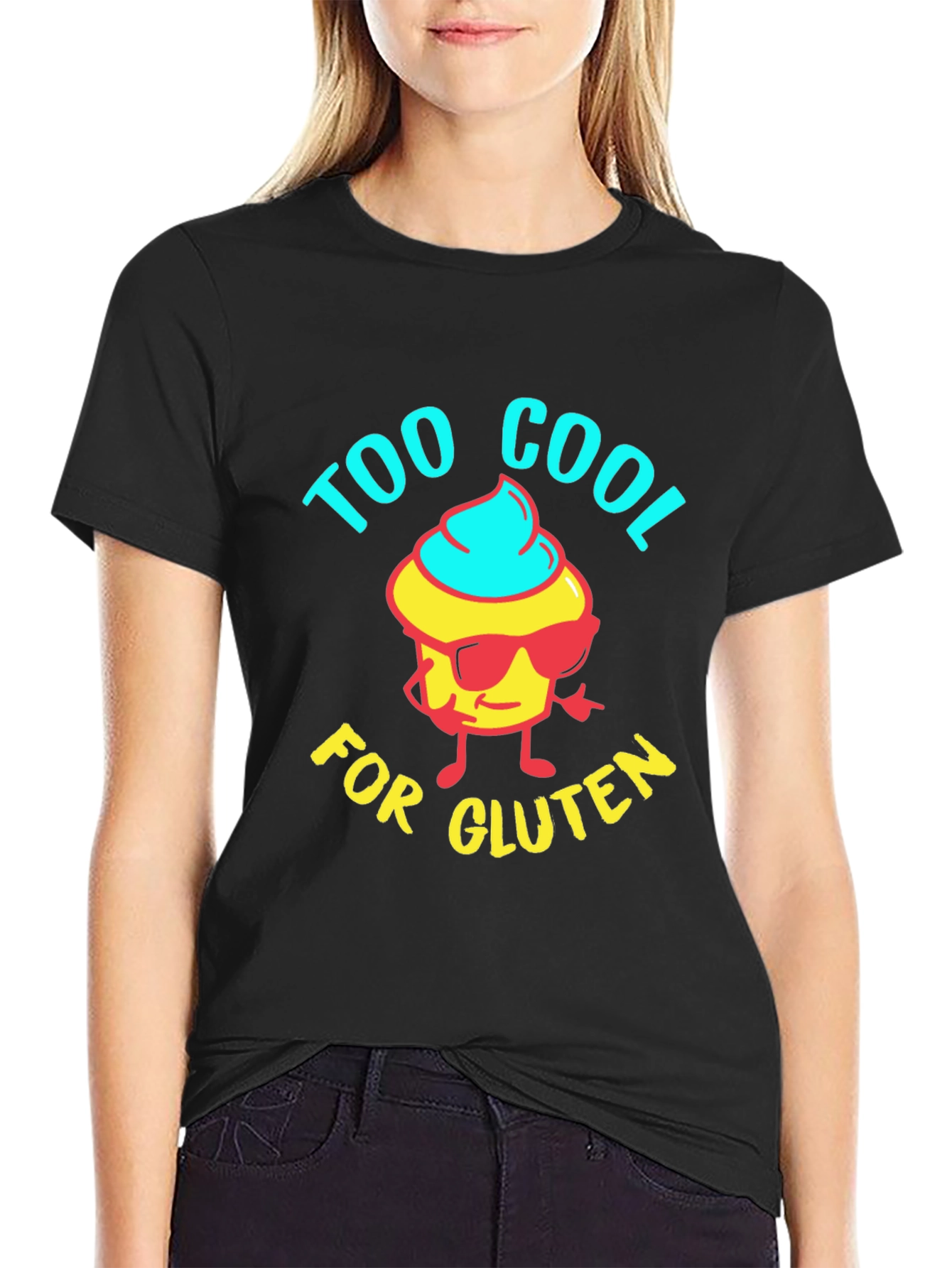 Cool Gluten-Free Cupcake T-Shirt