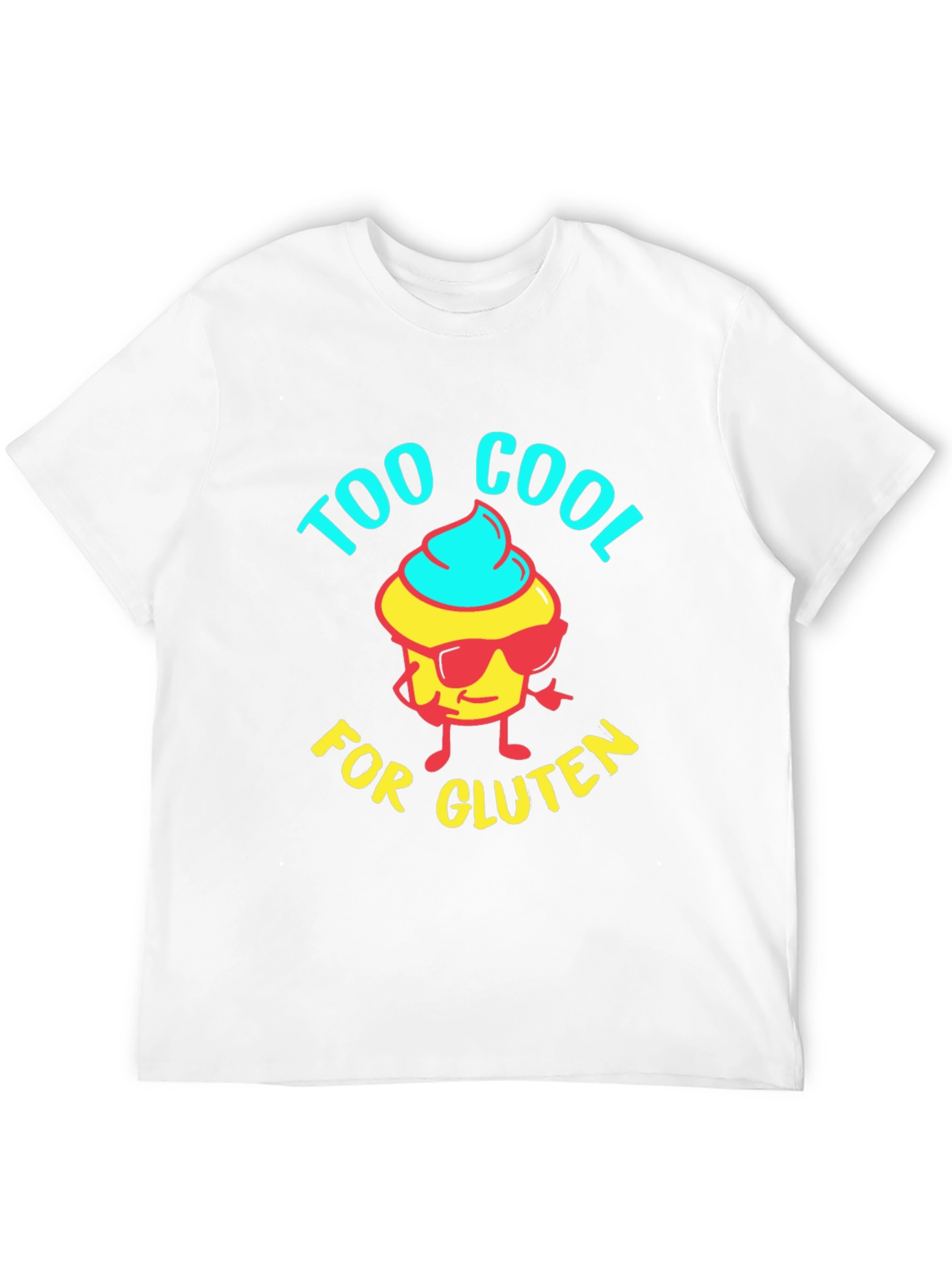 Cool Gluten-Free Cupcake T-Shirt