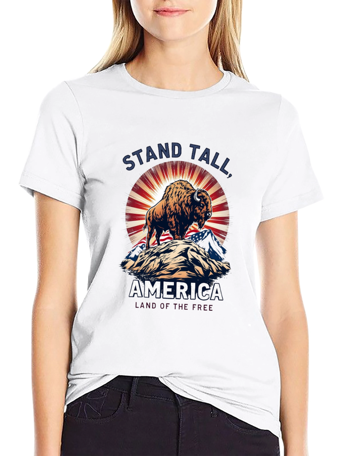 Stand Tall America Graphic Tee