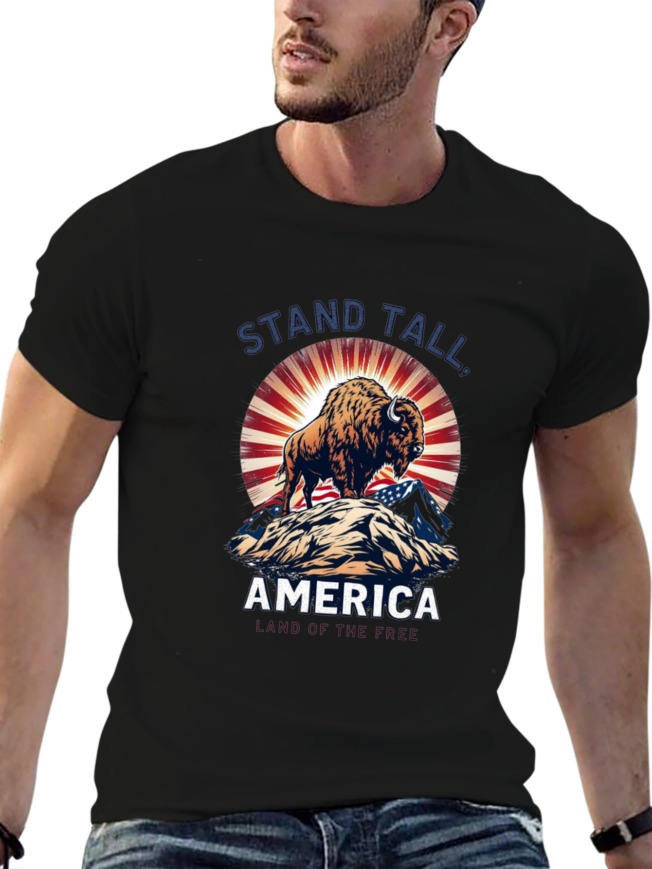 Stand Tall America Graphic Tee