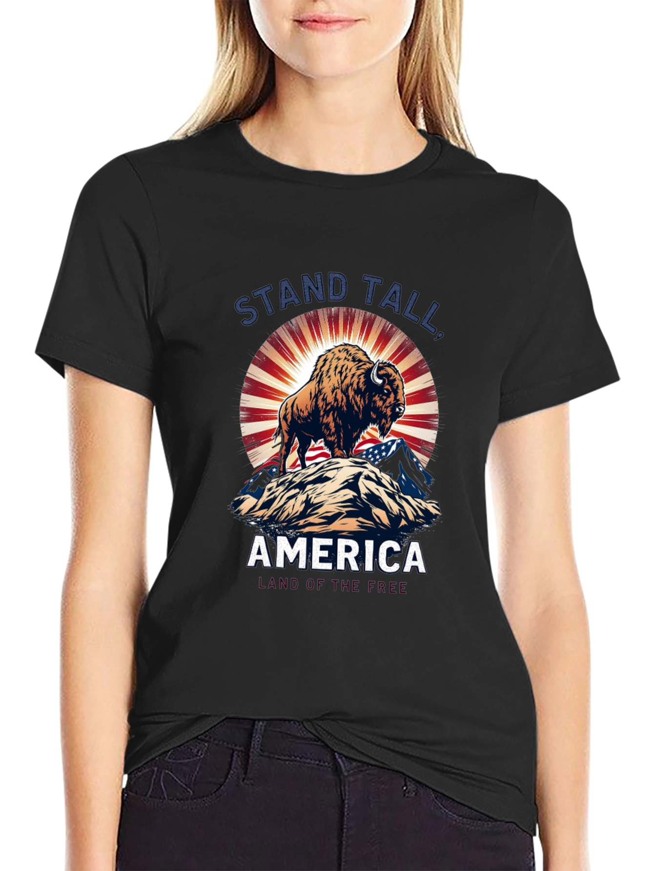 Stand Tall America Graphic Tee