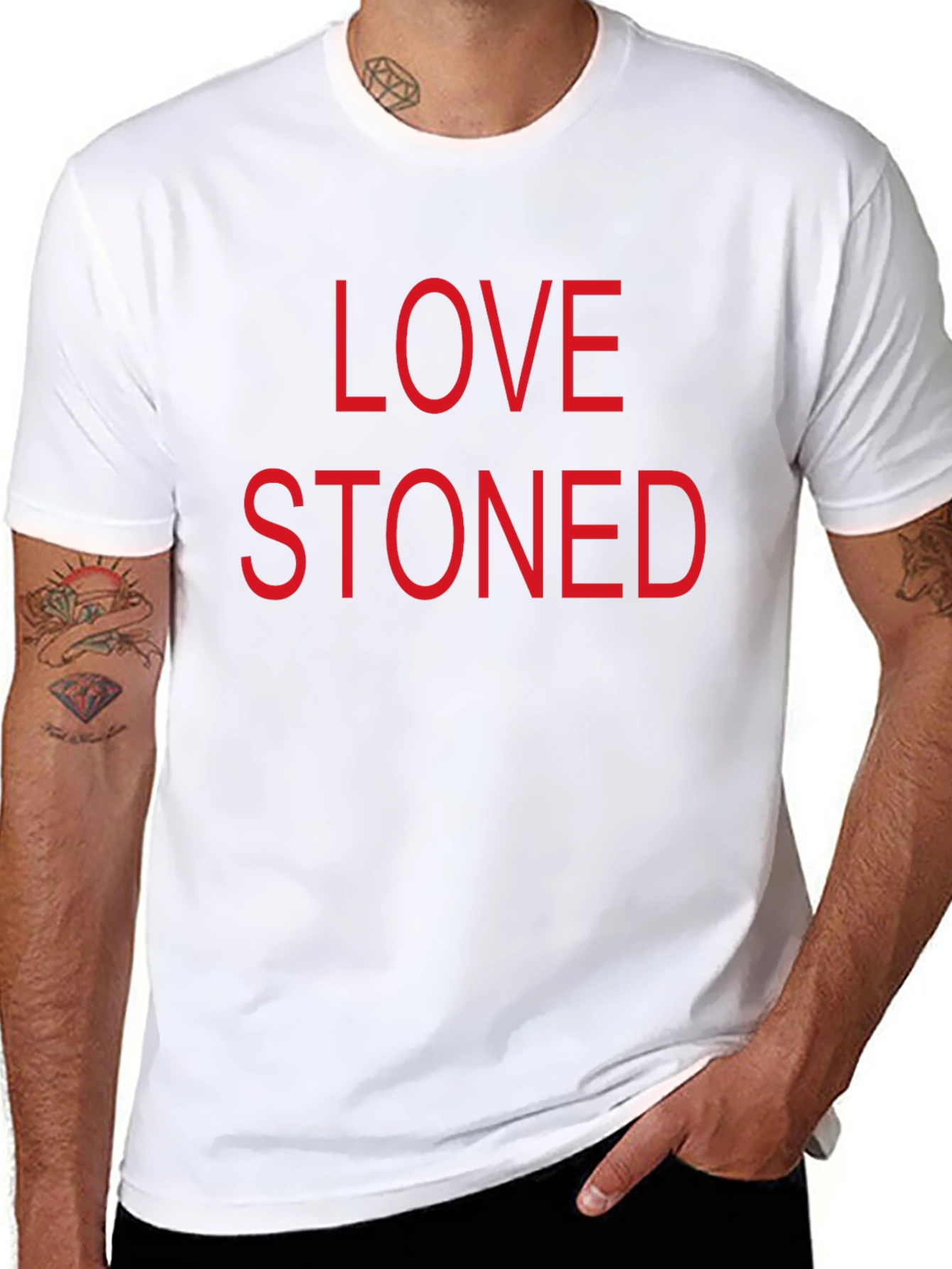 Love Stoned Black T-Shirt