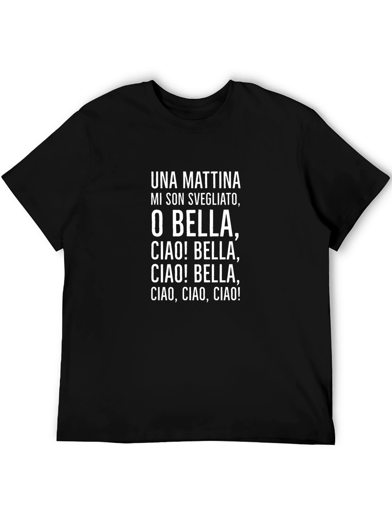 Bella Ciao T-Shirt: Italian Resistance Song