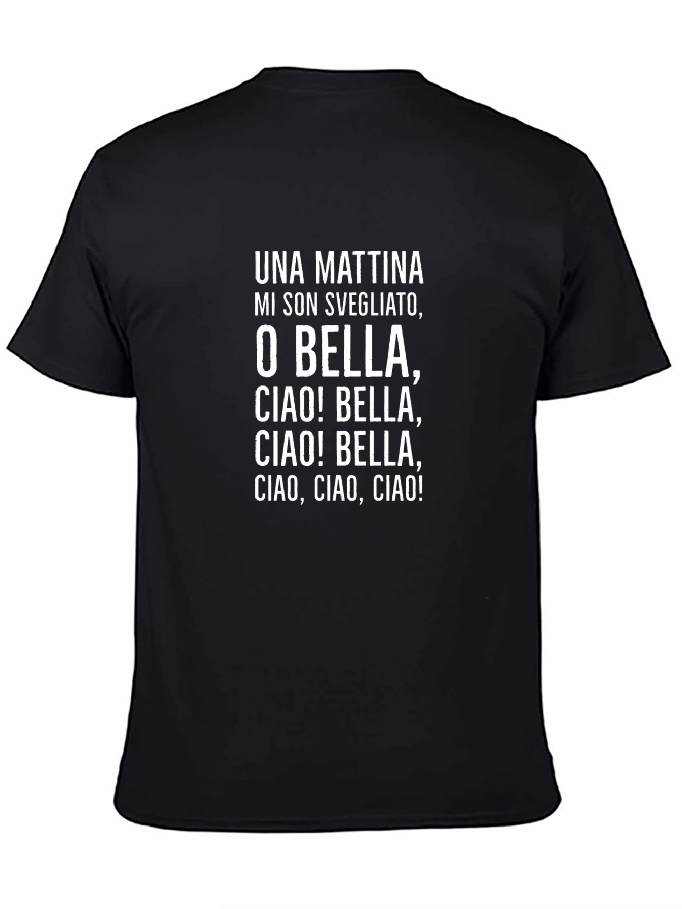 Bella Ciao T-Shirt: Italian Resistance Song