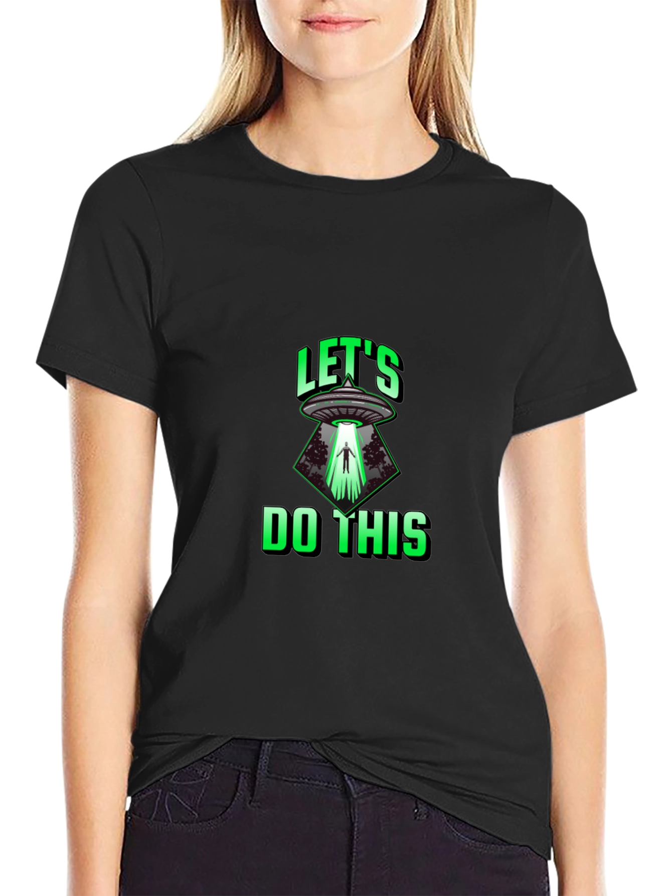 Lets Do This Alien Abduction T-Shirt