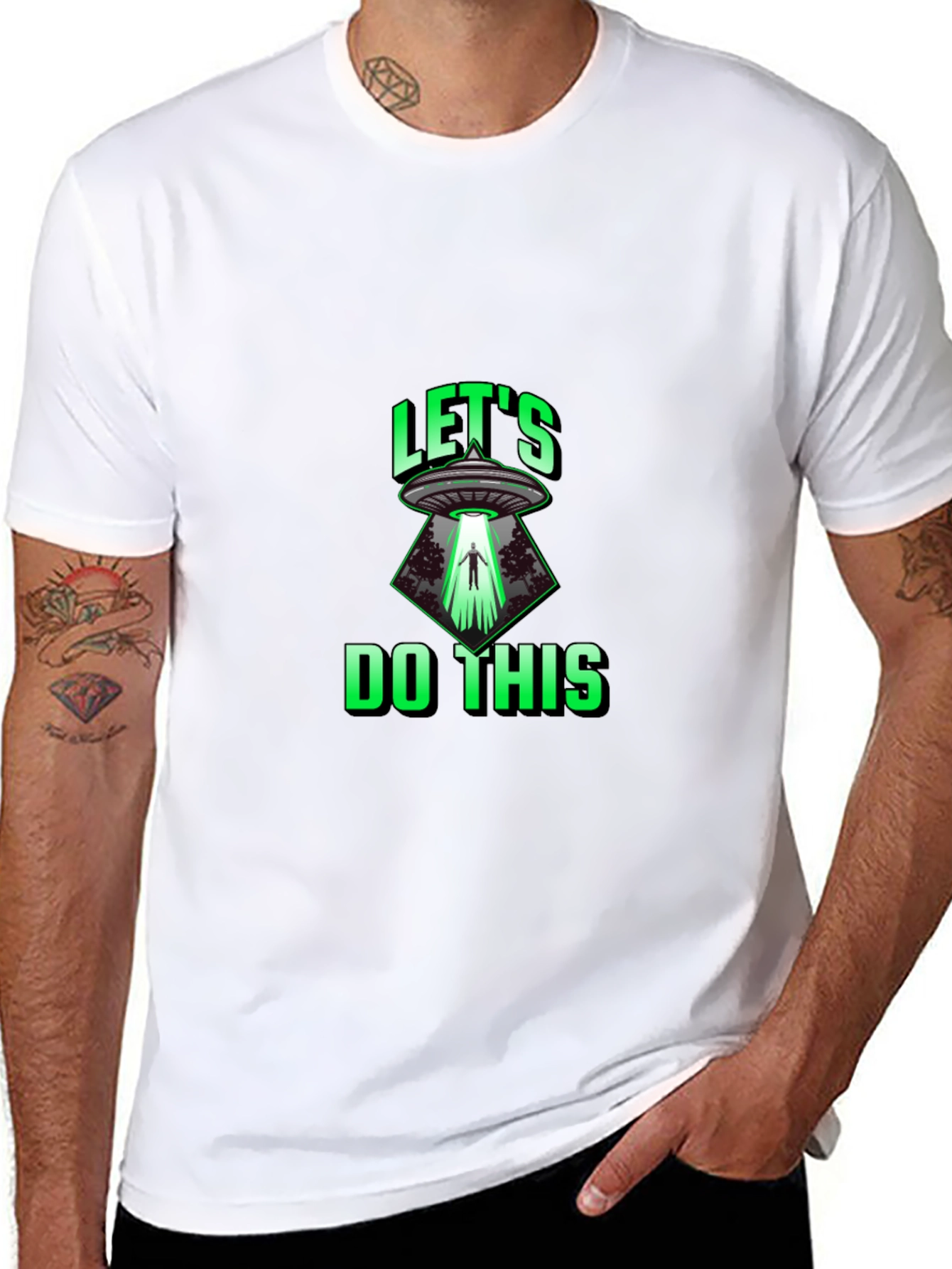 Lets Do This Alien Abduction T-Shirt