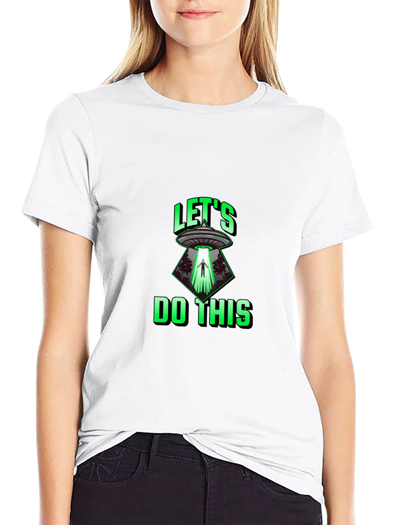 Lets Do This Alien Abduction T-Shirt